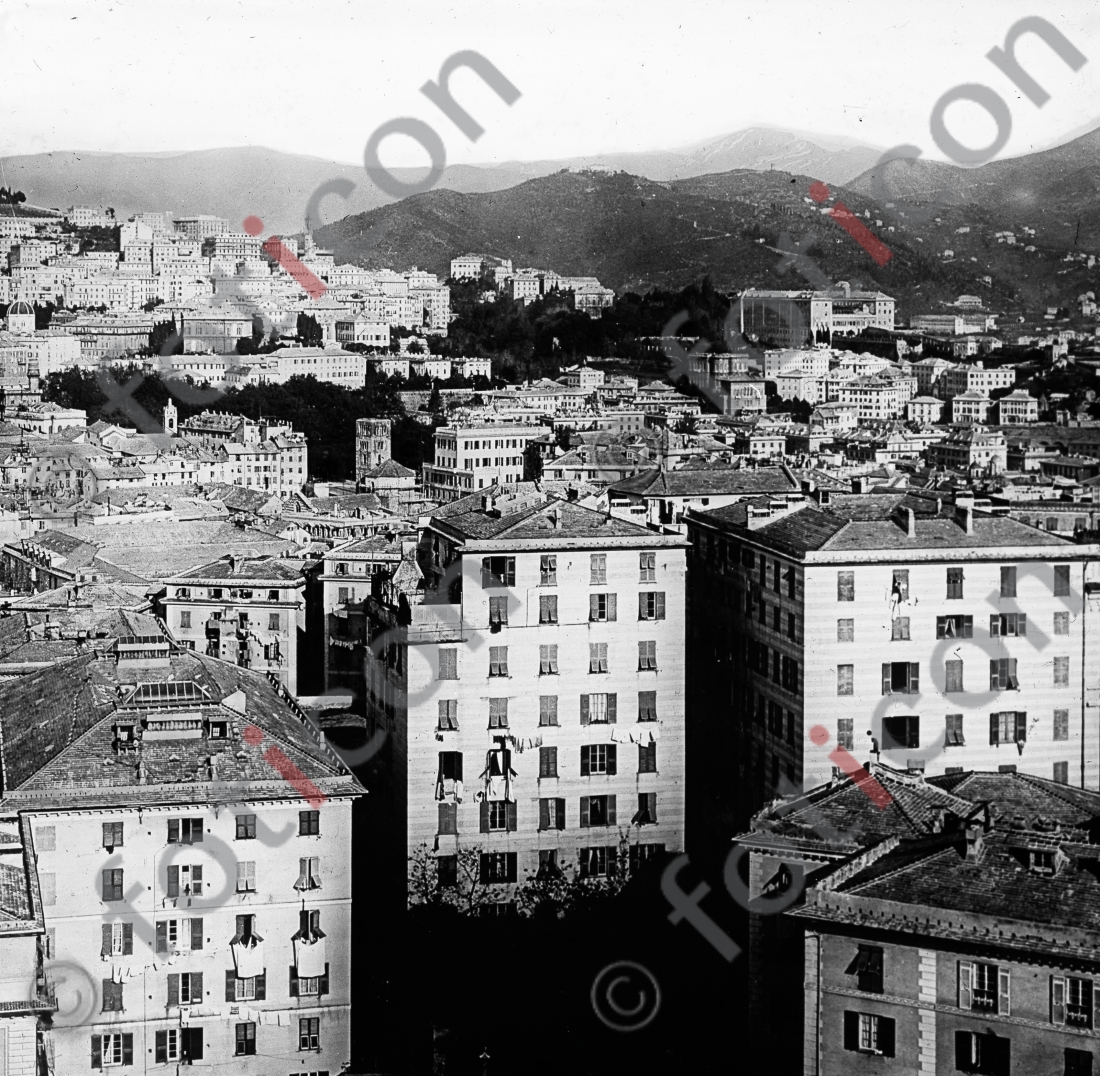 Genua | Genua - Foto simon-156-027-sw.jpg | foticon.de - Bilddatenbank für Motive aus Geschichte und Kultur